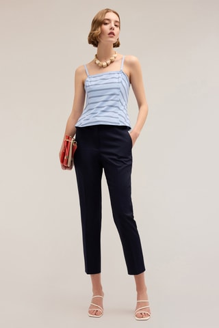 Pantalón regular fit - Azul