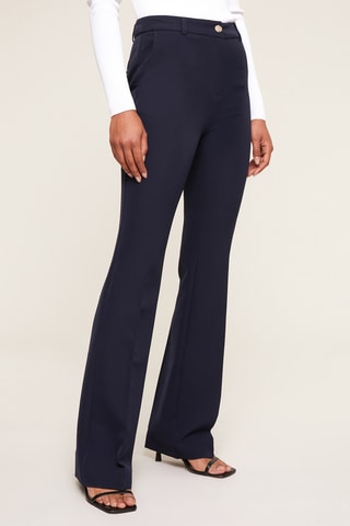 Pantalón flare - Azul