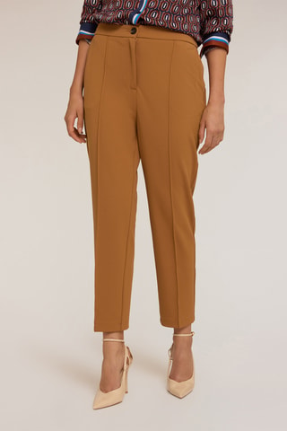 Pantalón regular fit - Beige