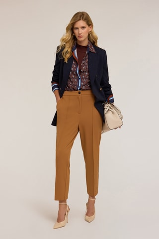 Pantalón regular fit - Beige