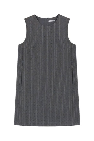 Vestido recto - Gris