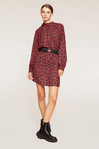 Vestido recto - Negro