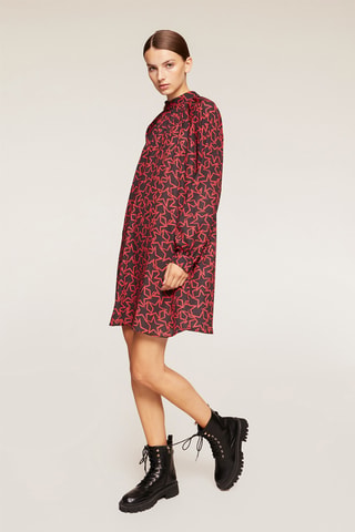 Vestido recto - Negro