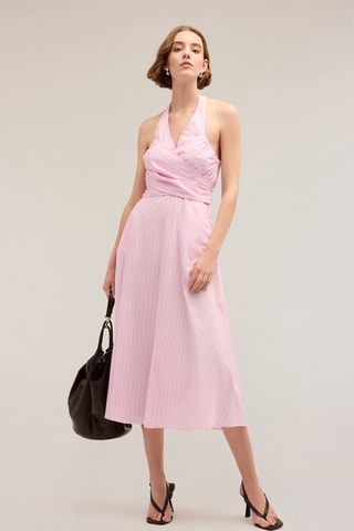 Vestido midi - Rojo
