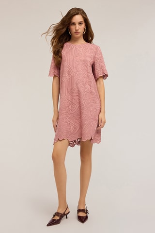 Vestido recto - Rojo