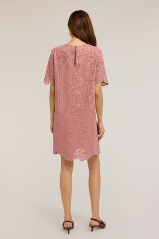 Vestido recto - Rojo