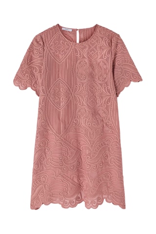 Vestido recto - Rojo