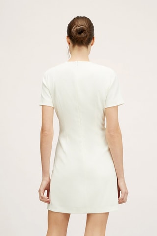 Vestido de tubo - Blanco