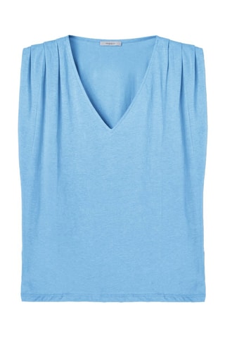 Camiseta oversize - Azul