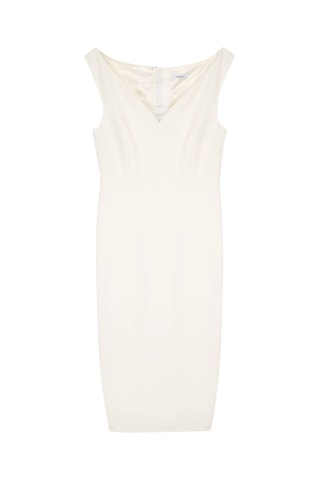Vestido de tubo - Blanco