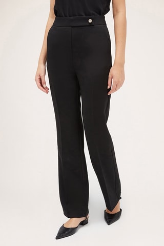 Pantalón flare - Negro