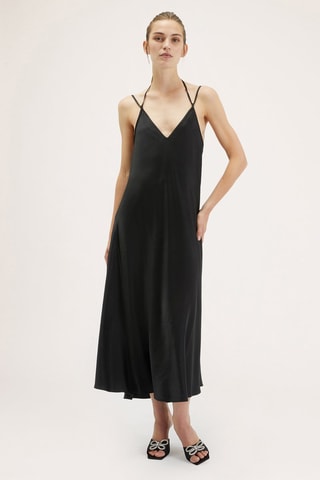 Vestido largo - Negro