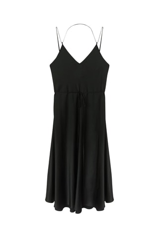 Vestido largo - Negro