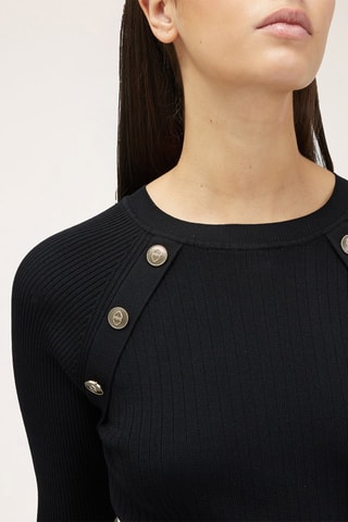 Vestido de tubo - Negro