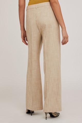 Pantalón palazzo - Beige