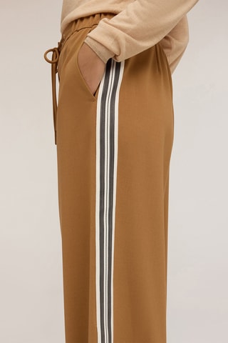 Pantalón palazzo - Beige