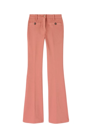 Pantalón flare - Rojo