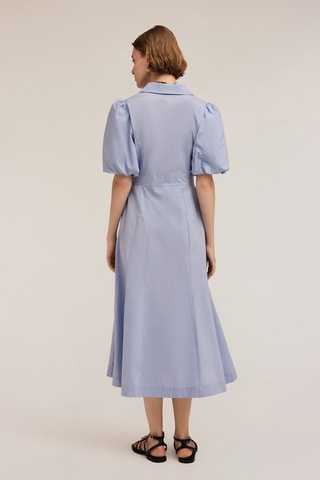 Vestido camisero - Azul