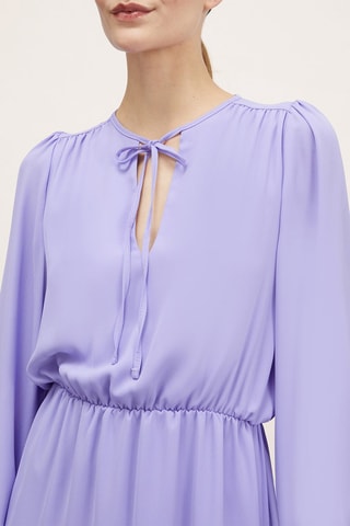 Vestido recto - Violeta