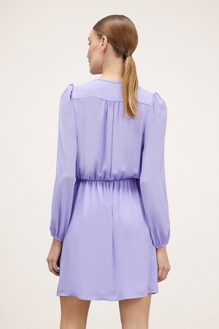 Vestido recto - Violeta