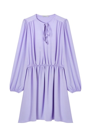 Vestido recto - Violeta