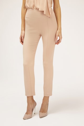 Pantalón skinny fit de tiro alto - Rosa