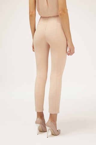 Pantalón skinny fit de tiro alto - Rosa