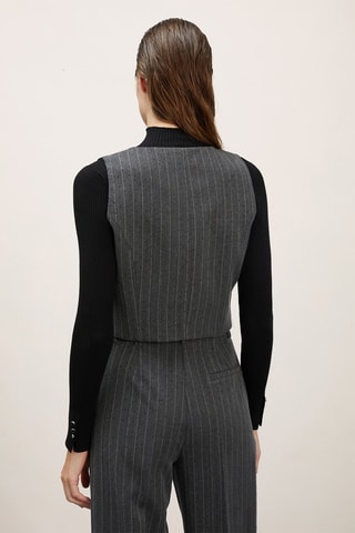Chaleco de traje - Gris