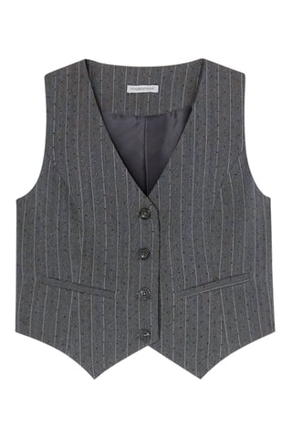 Chaleco de traje - Gris