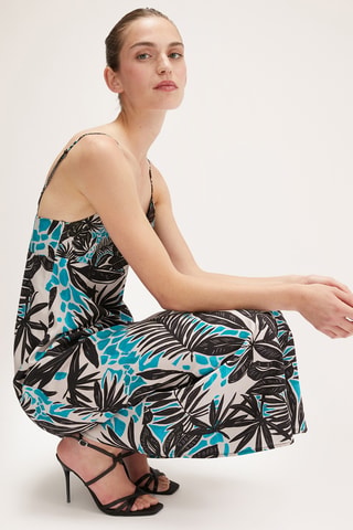 Vestido largo - Azul
