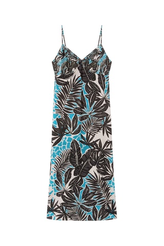 Vestido largo - Azul