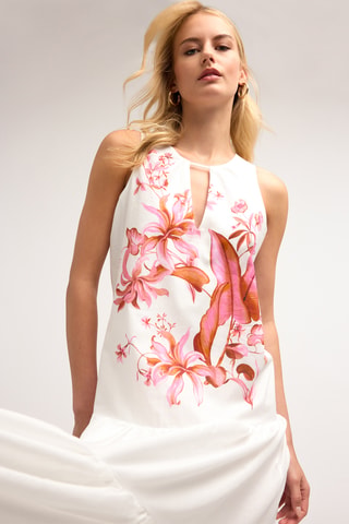 Vestido largo - Blanco