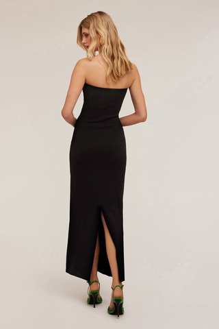 Vestido bustier - Negro