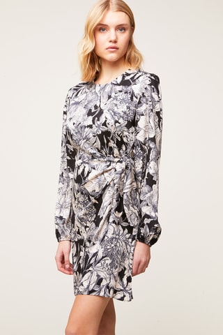 Vestido recto - Negro