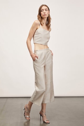 Crop top - Beige