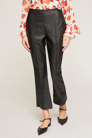 Pantalón de tiro alto - Negro