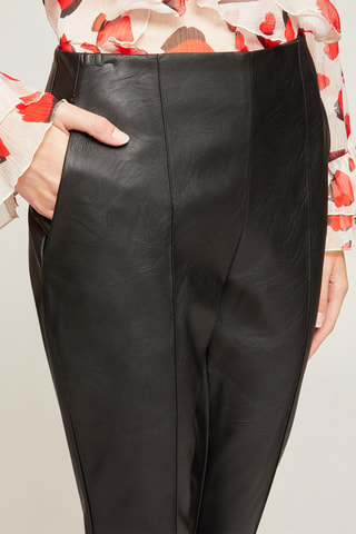Pantalón de tiro alto - Negro