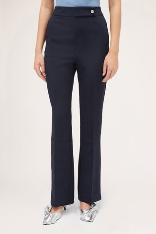 Pantalón flare - Azul