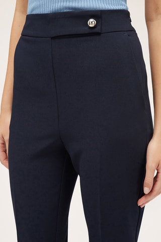 Pantalón flare - Azul
