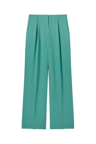 Pantalón palazzo - Verde