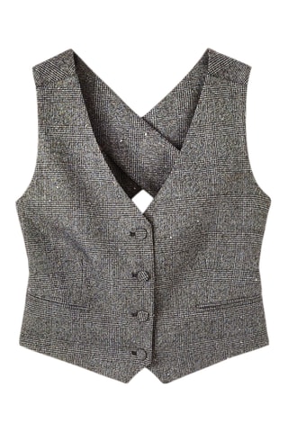 Chaleco de traje - Gris