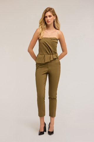 Pantalón regular fit - Verde