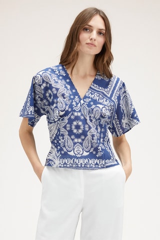 Top - Azul