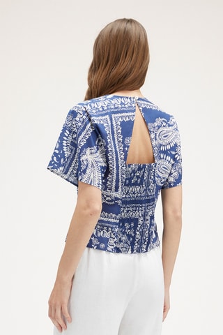 Top - Azul