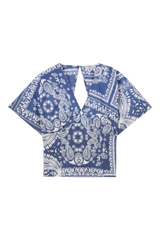 Top - Azul