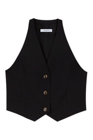 Chaleco de traje - Negro