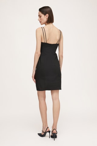 Vestido recto - Negro