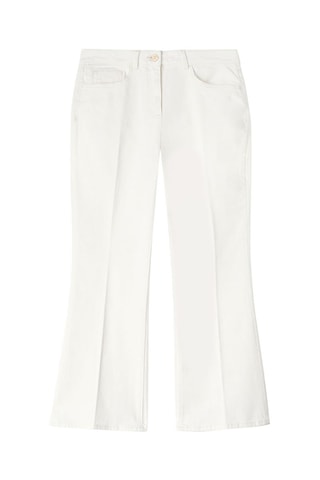 Pantalón flare - Blanco