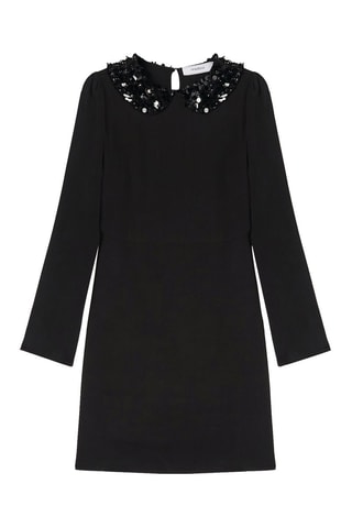 Vestido evasé - Negro