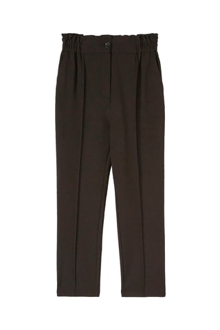 Pantalón 7/8 de tiro alto - Negro